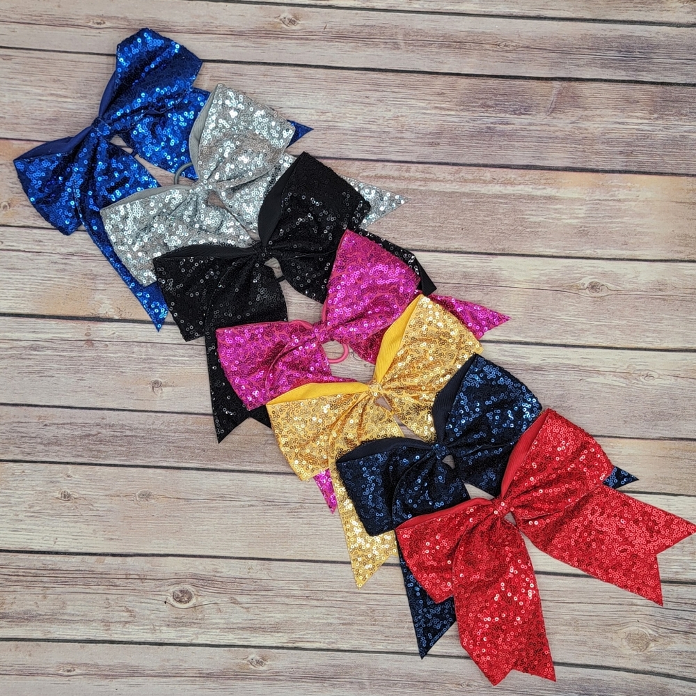 Sequin Glitter Bow